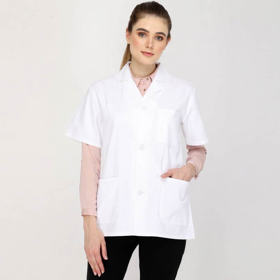 Female Lab Coat (Length 28") - Image 2
